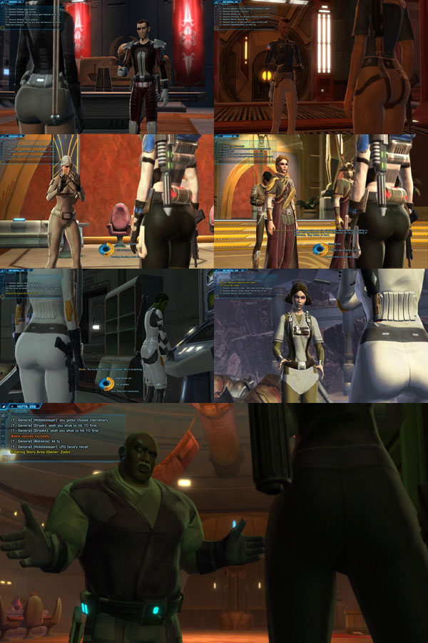 The Ass-Cam of Star Wars: The Old Republic