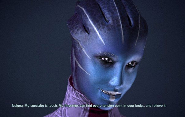 The Winking Lady of Mass Effect