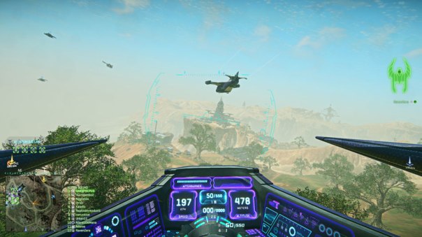 Escorting the 15-man plane so it can break a stalemate. 