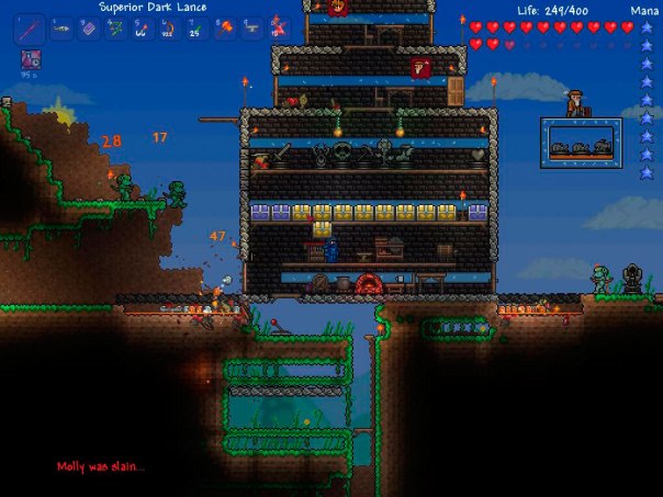 Yes, that's a lava moat below a lever-operated trapdoor. 