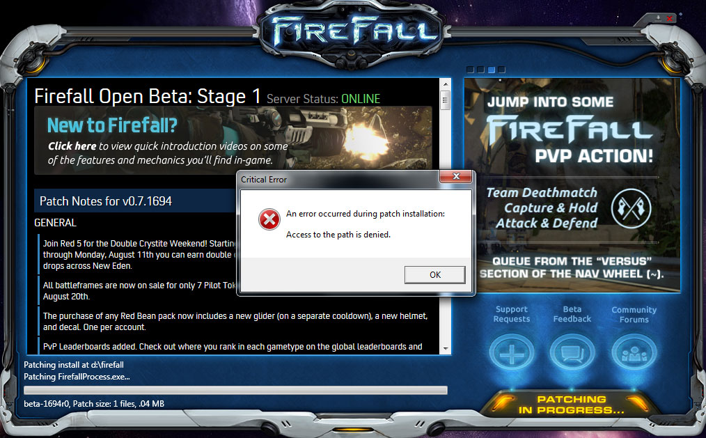 Welp, so much for that.