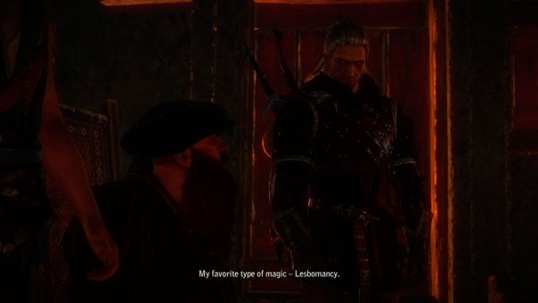 Only in The Witcher series...