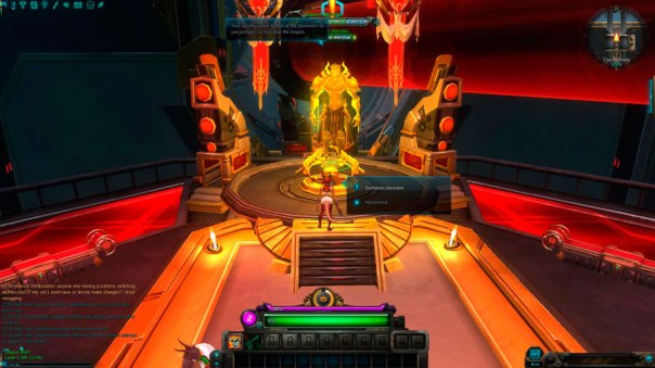 Good job on further minimizing quest text, Carbine UI Dept.