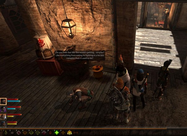 There's self-deprecating and then there's sad truths.