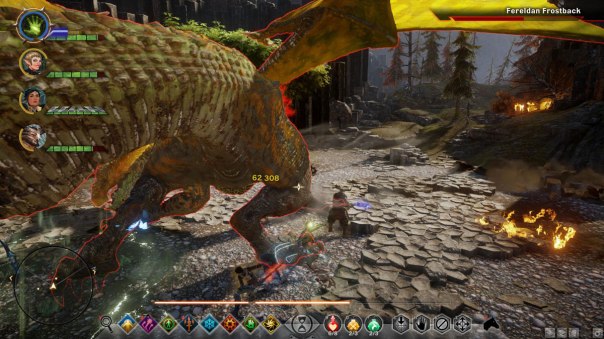 I don't actually like dragons, conceptually. Dragon Age's are alright.