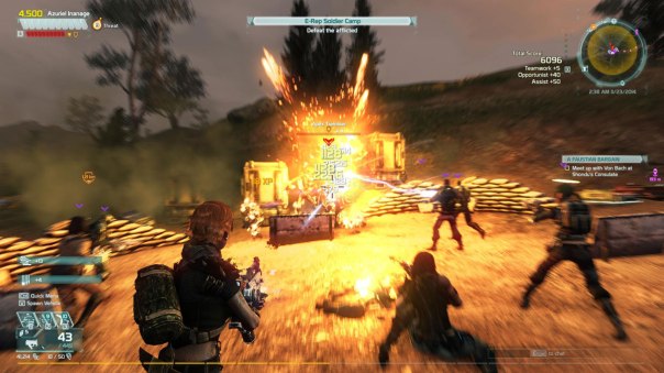 In crowds, enemies become armor-plated bullet sponges.