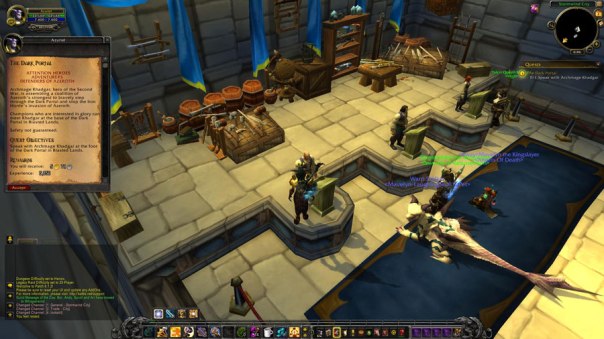 Where I logged off two years ago.