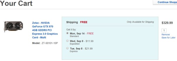 Apparently made to order.